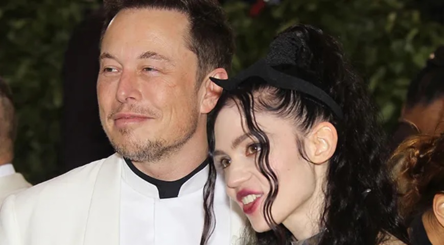 Elon Musk and his Ex Grime